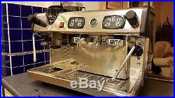 Zircon Integral 2 group Espresso Coffee Machine Automatic Grinder Boiler 11.5L